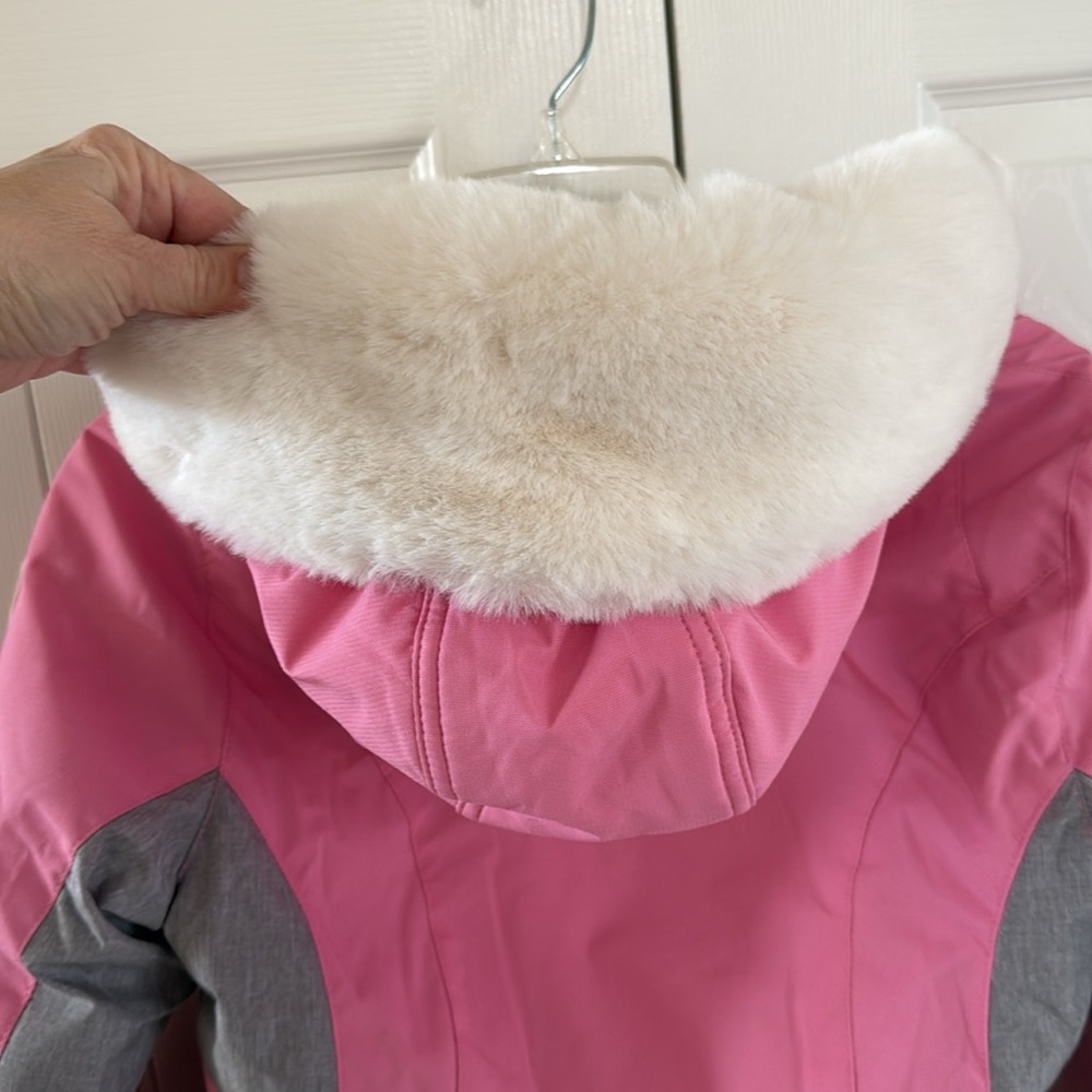 *LIKE NEW* ZeroXposur Girls 3-in-1 Systems Jacket- Pink/Gray/TyeDye - Size 7-8 - Picture 9 of 16